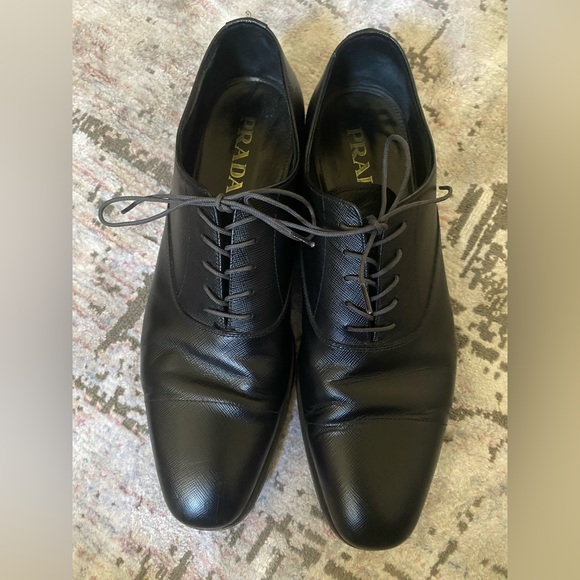 Prada plain toe derby shoes - Picture 2 of 11